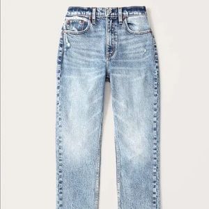Abercrombie & Fitch Acid Wash Mom Jeans